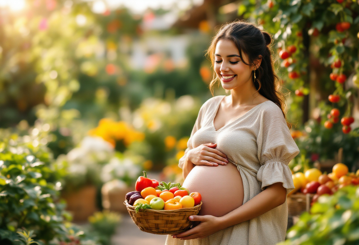 A alimentação na gravidez é superimportante, pois garante que o bebê receba todos os nutrientes necessários para crescer forte e saudável. Além disso, ajuda a mamãe a ter mais energia, evitar problemas como anemia e inchaço e reduzir o risco de doenças na gestação, como diabetes gestacional e hipertensão. Além disso, a nutrição adequada pode influenciar até mesmo os hábitos alimentares do bebê no futuro, pois ele já começa a desenvolver preferências ainda dentro do útero. Por isso, comer bem é um grande presente para você e para o seu filho.